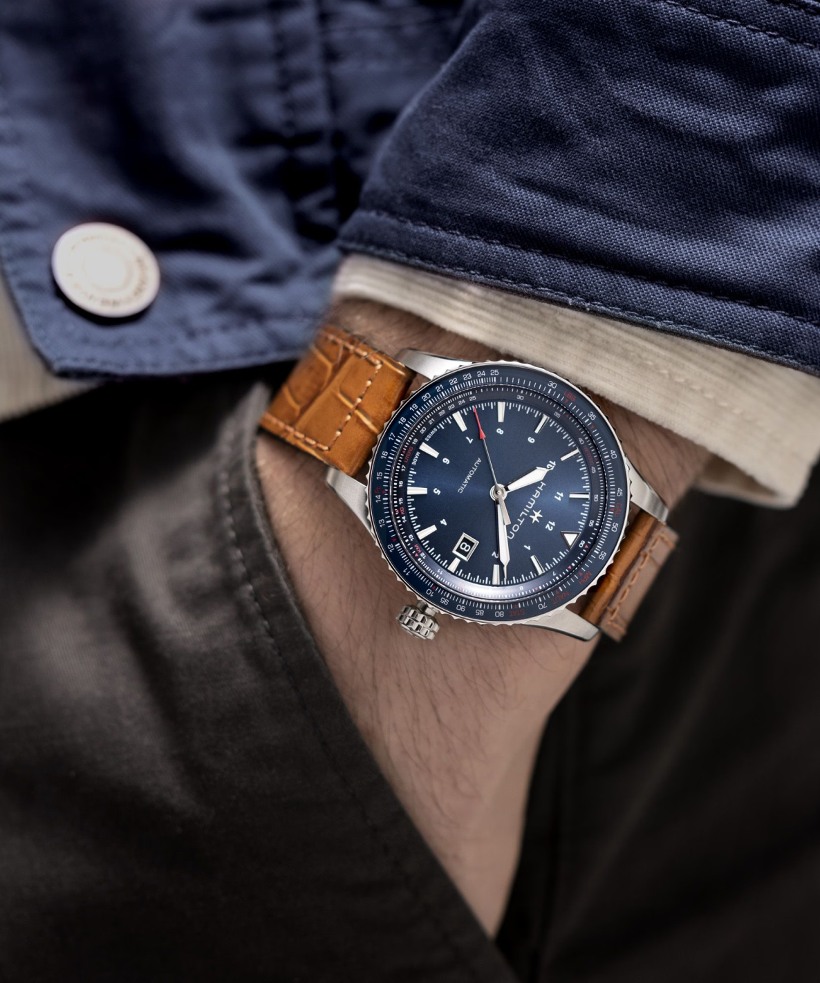 Hamilton Khaki Aviation Converter H76645540 Ø42 mm