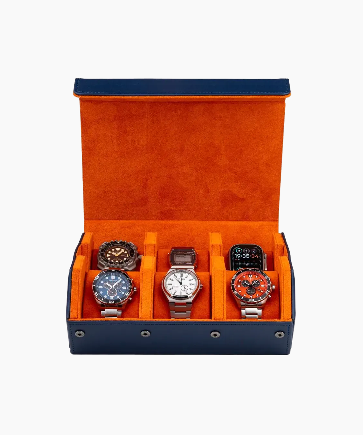 Klockförvaring för 6st Klockor