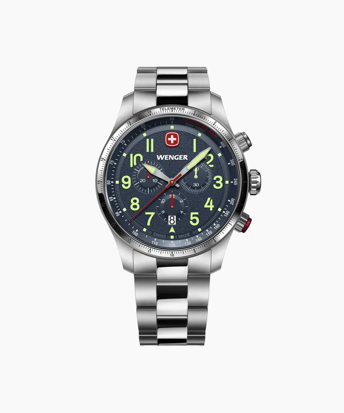 Wenger Terragraph Chrono 01.0543.112 Ø43 mm